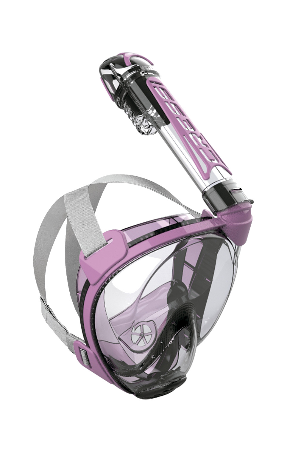 máscara facial integral duke para buceo y snorkel - cressi